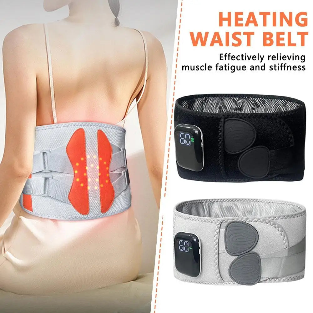 PowerRelief Heated Massage Waist Belt