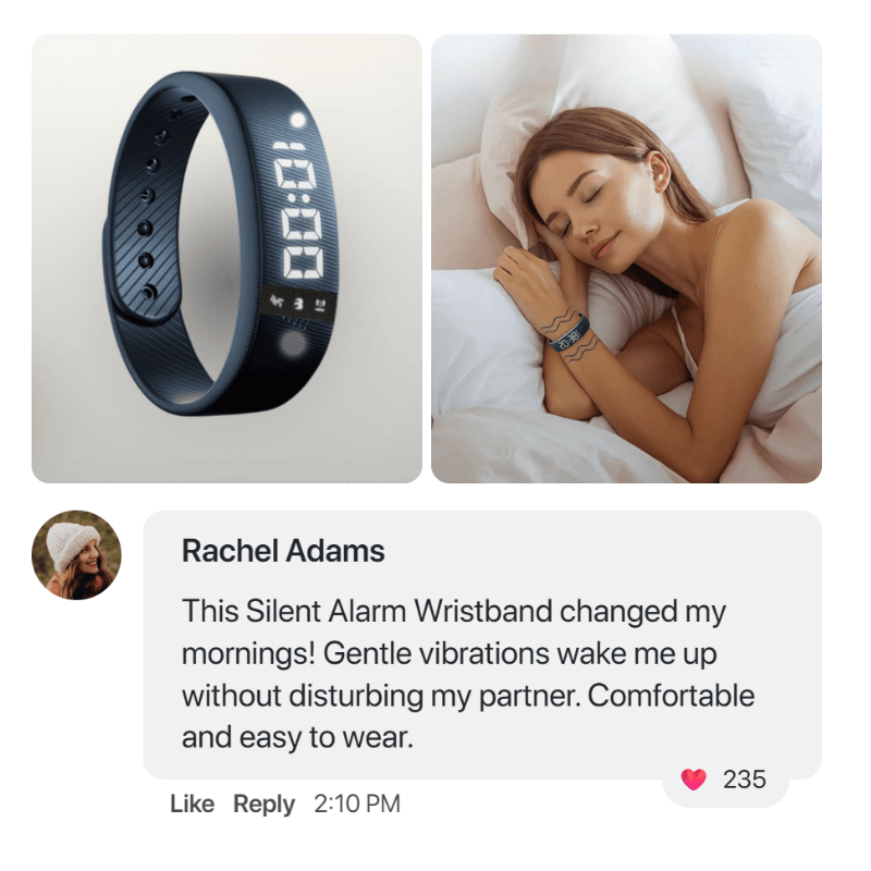 QuietWake™ : A Quiet Way to Wake